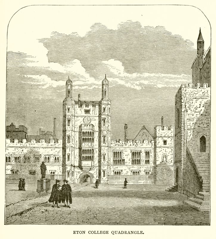 Patio del Colegio Eton de English School