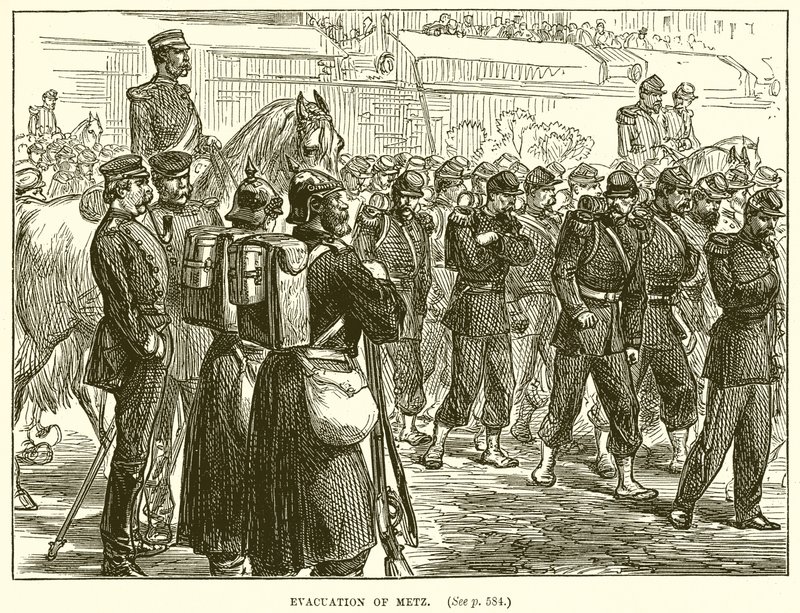Evacuación de Metz de English School