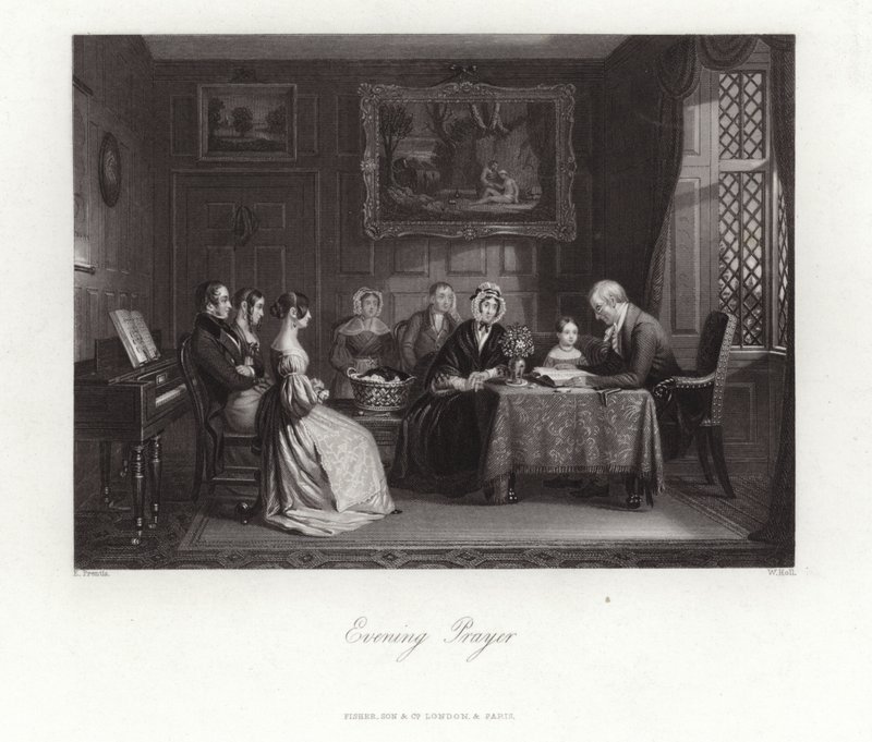 Oración vespertina de English School