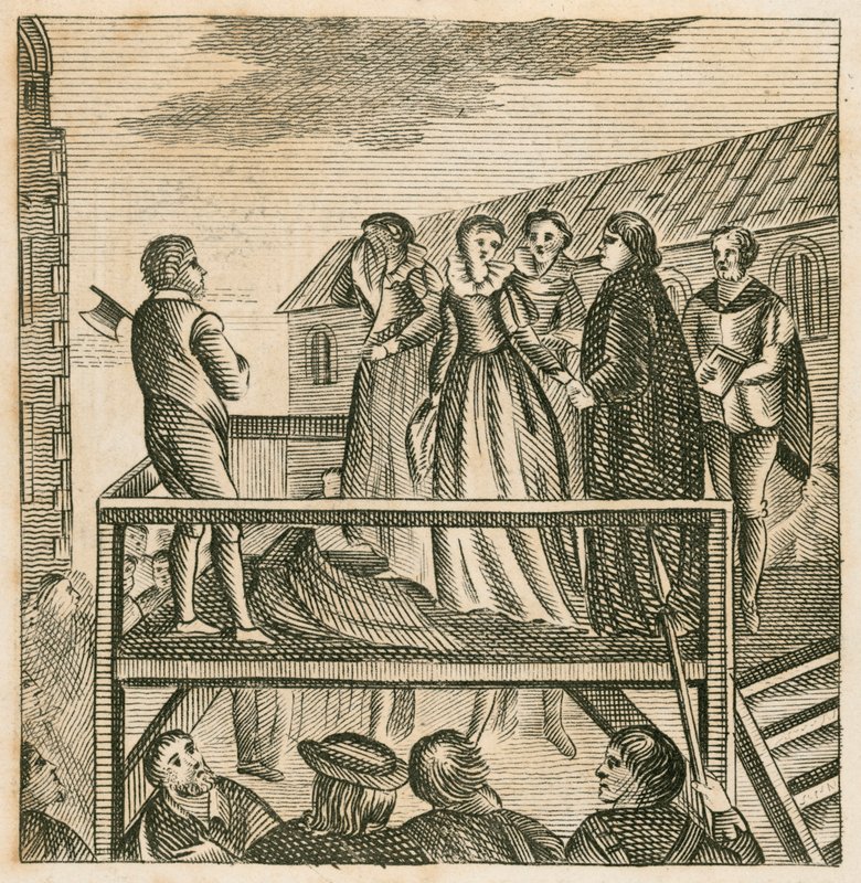 Ejecución de Lady Jane Grey de English School