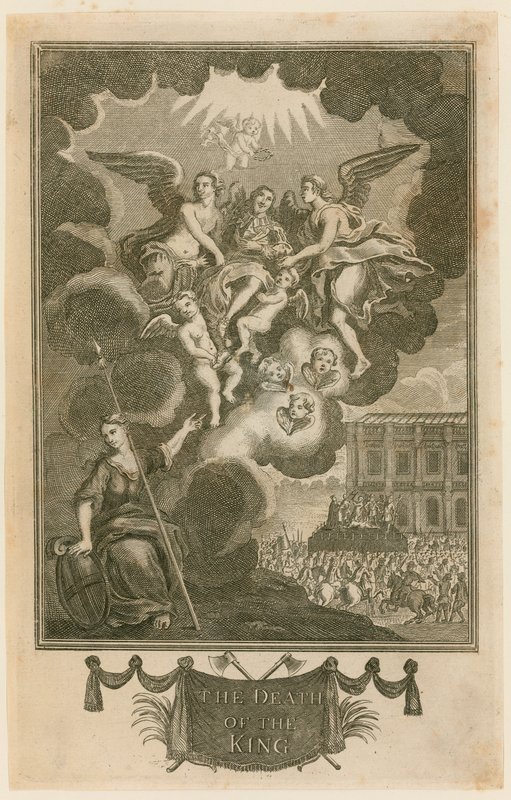 Ejecución del rey Carlos I en Whitehall de English School
