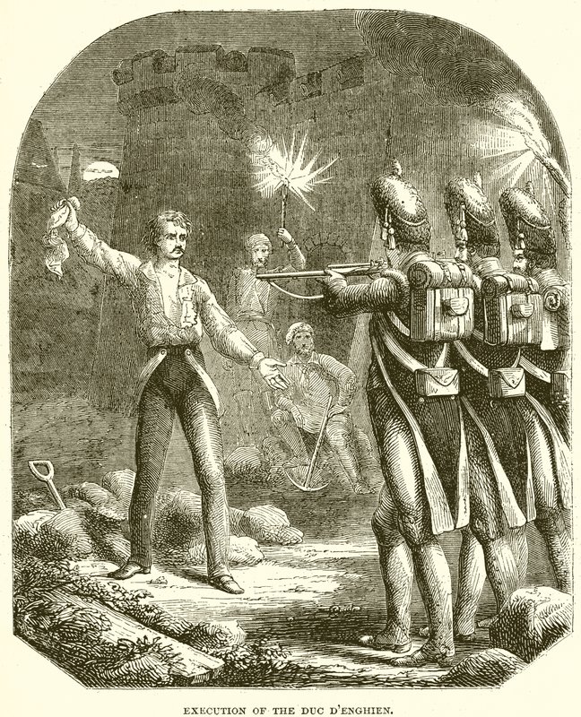 Ejecución del Duque de Enghien de English School