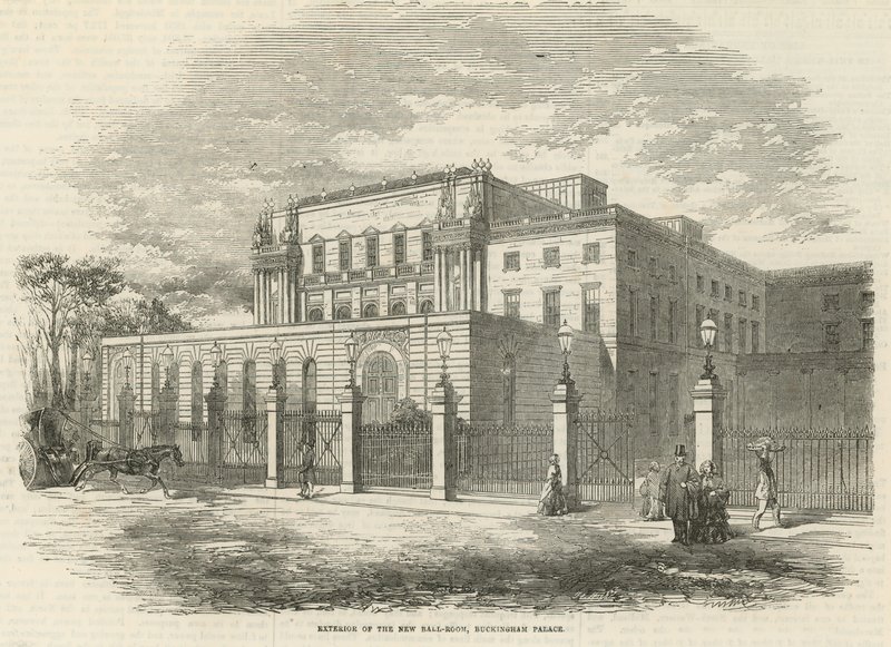 Exterior del nuevo Salón de Baile de English School
