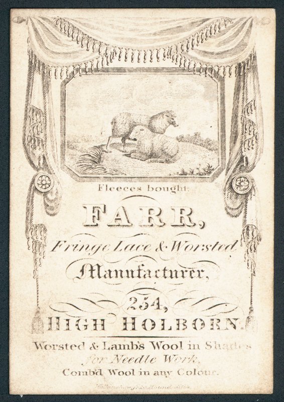 Farr, fabricante de encajes y borlas de English School