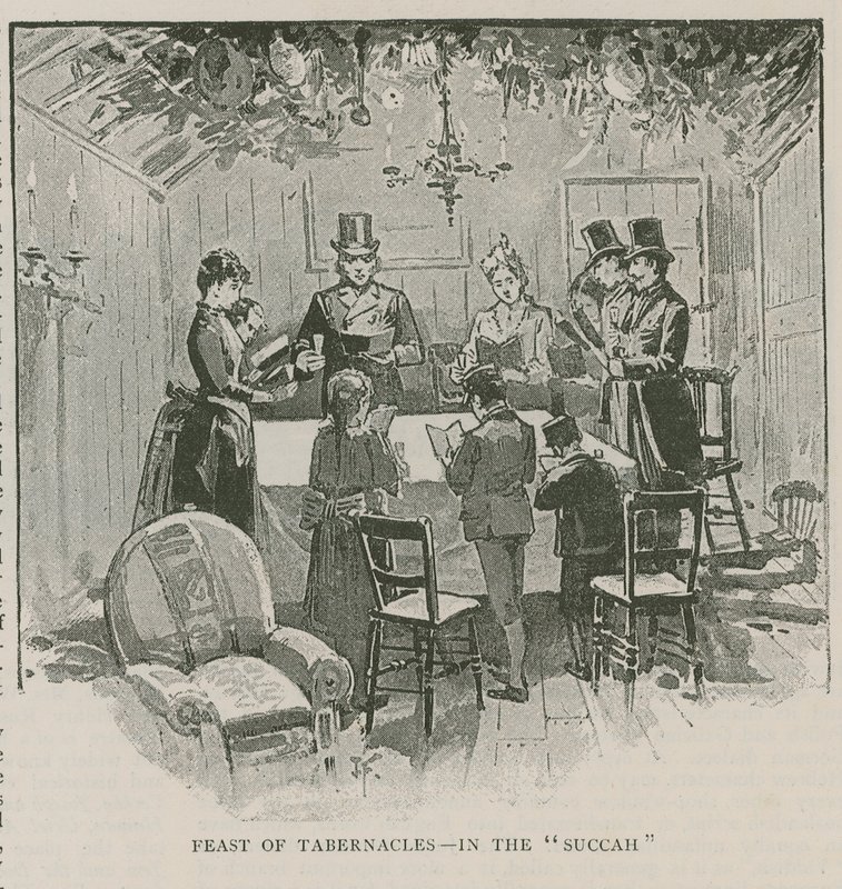 Fiesta de los Tabernáculos - en la Sucá de English School
