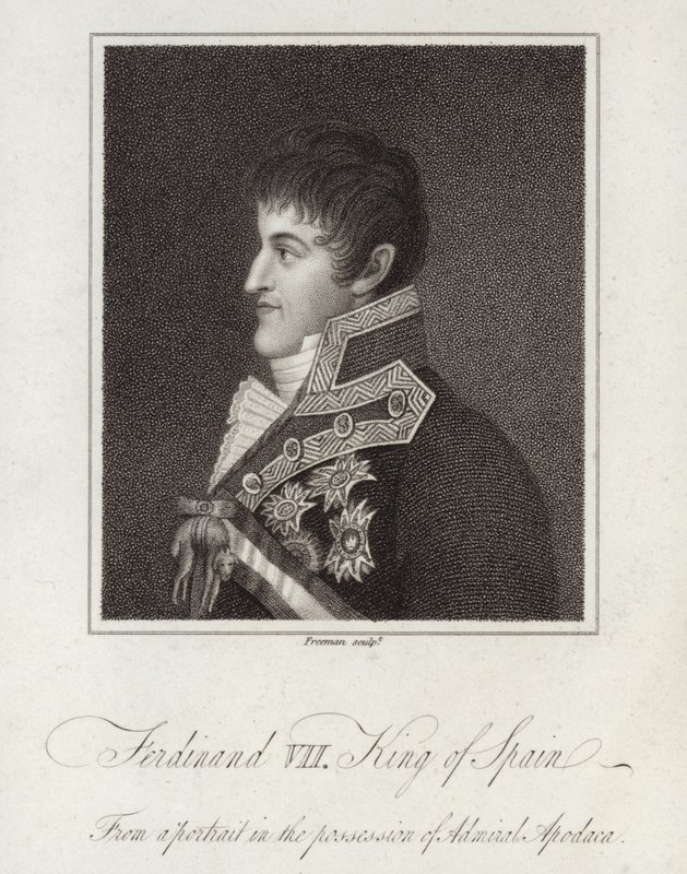 Fernando VII, rey de España de English School