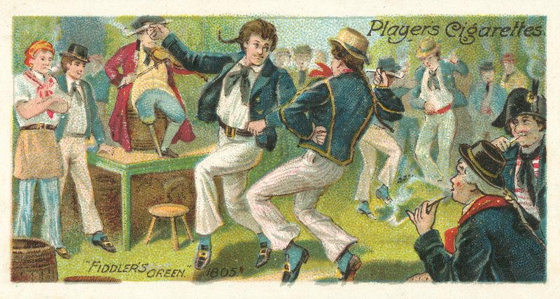 Verde violinista de English School