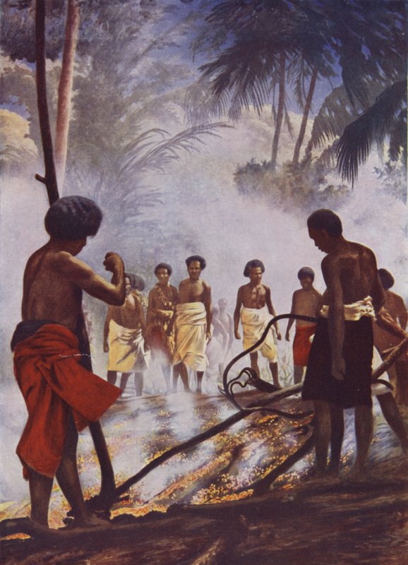 Caminar sobre el Fuego en Fiji de English School