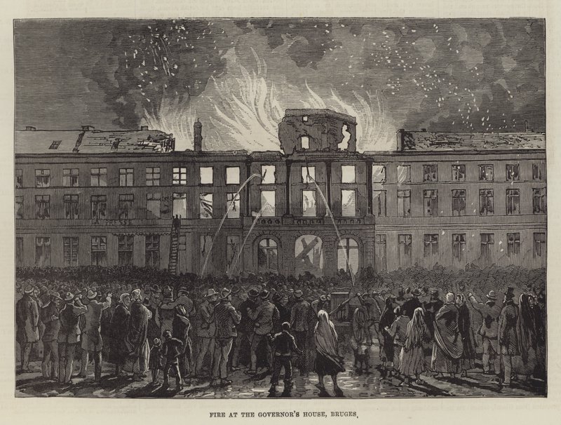 Incendio en la Casa del Gobernador, Brujas de English School