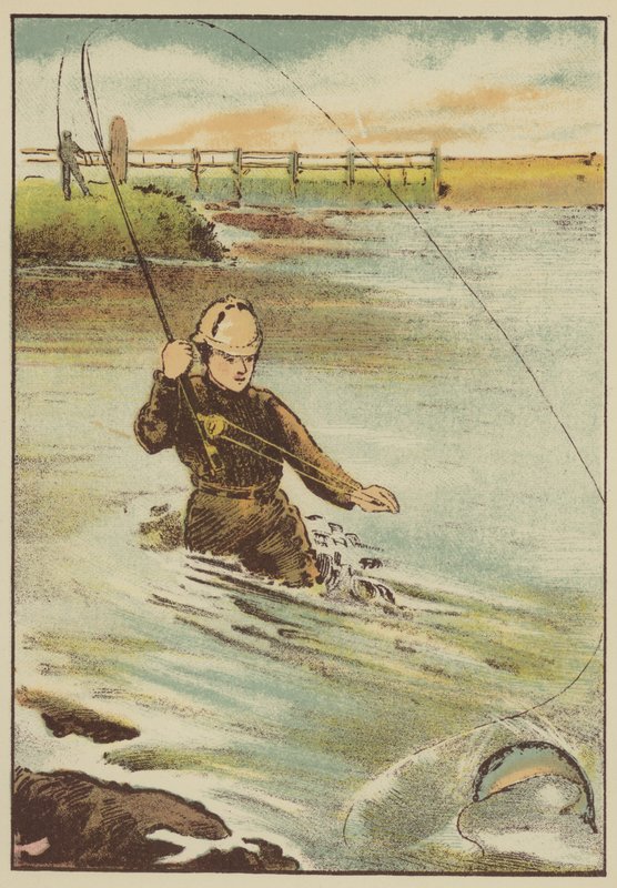 Pescando truchas de English School