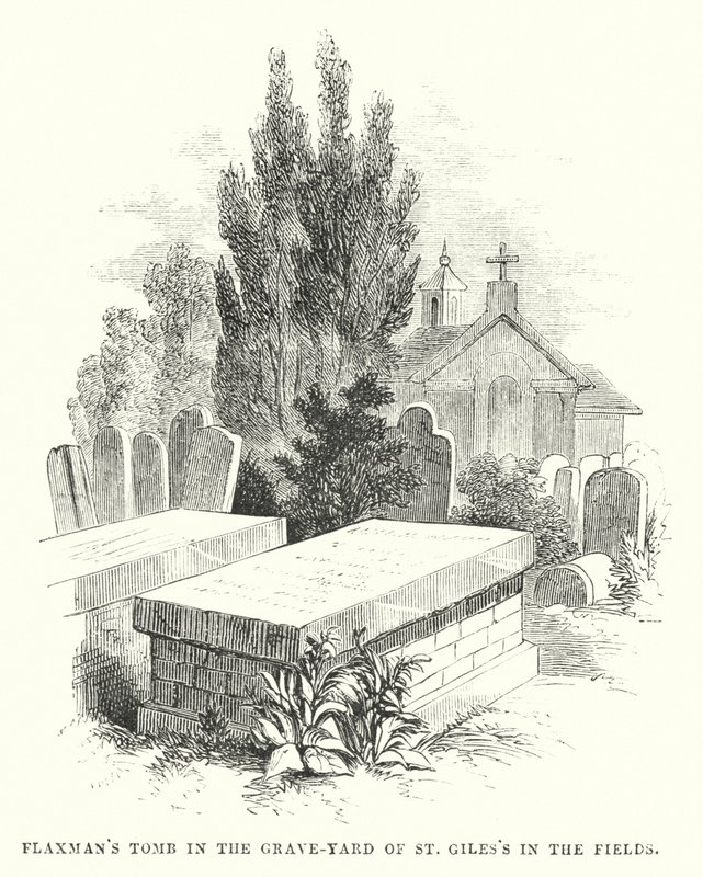 Tumba de Flaxman en el cementerio de St Giles
