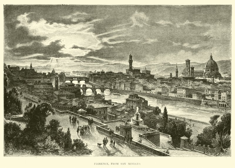 Florencia, desde San Miniato de English School