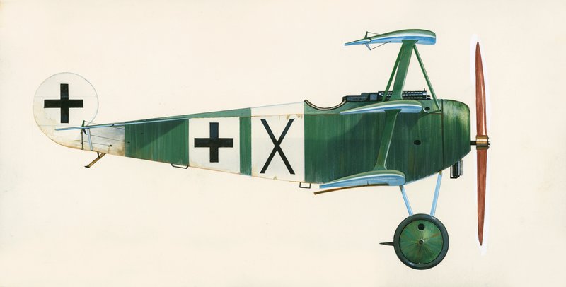 Fokker Dr 1 Triplano de English School