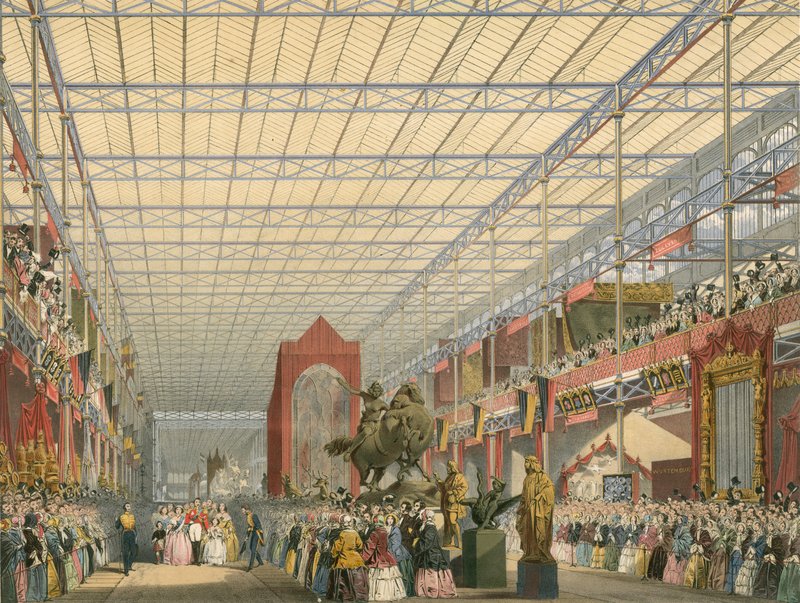 Nave extranjera de la Gran Exposición de 1851 de English School