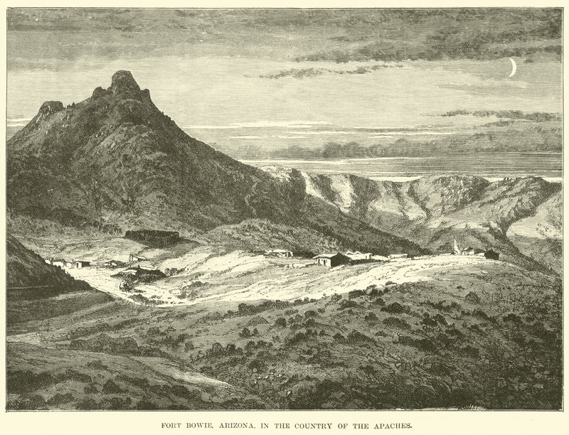 Fuerte Bowie, Arizona, en el país de los apaches de English School