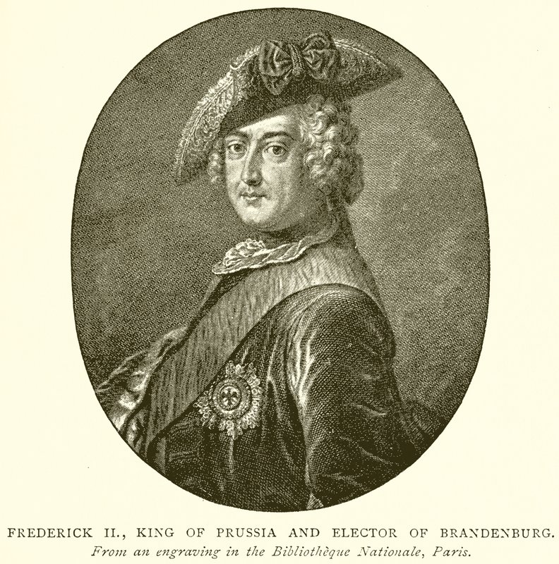 Federico II, Rey de Prusia y Elector de Brandeburgo de English School
