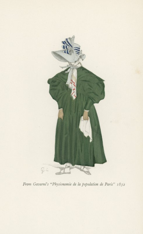 De Gavarnis Psysionomie de la Population de París 1832 de English School