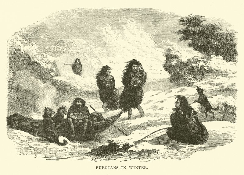 Fueguinos en invierno de English School