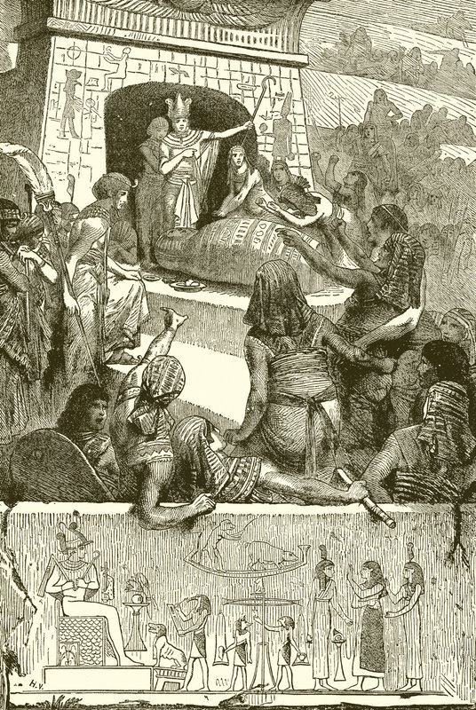 Funeral de un rey de English School