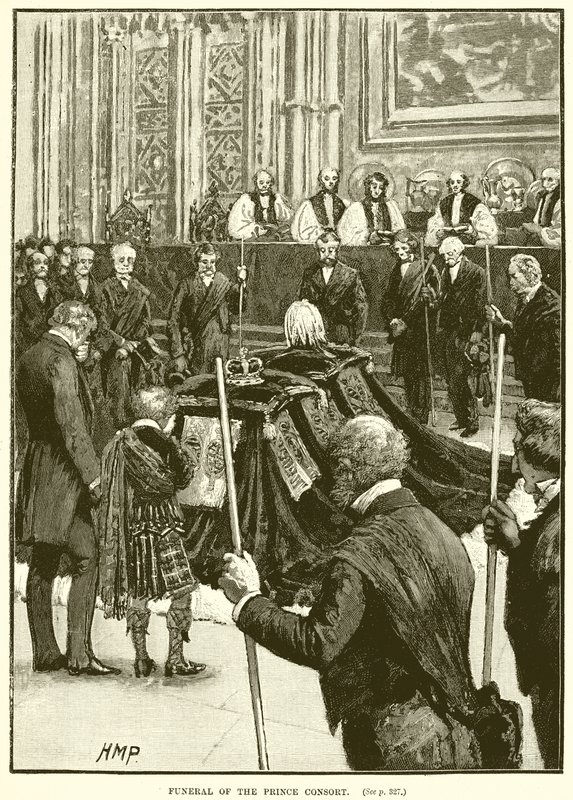 Funeral del Príncipe Consorte de English School