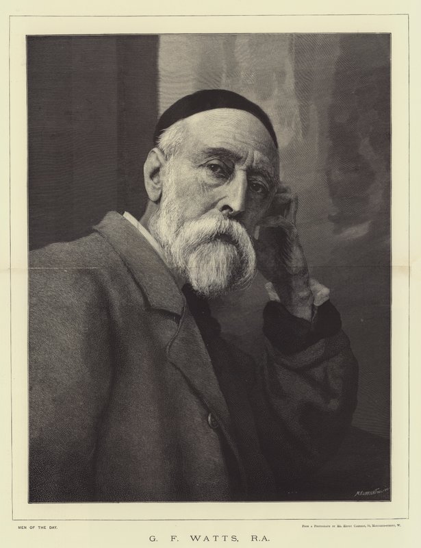 G F Watts, RA de English School