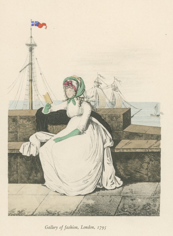Galería de Moda, Londres, 1795 de English School