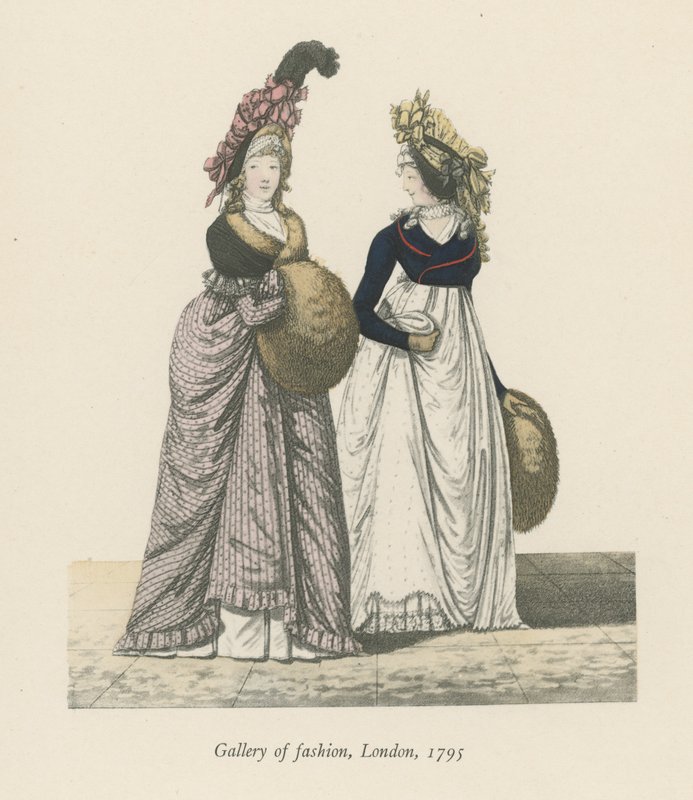 Galería de Moda, Londres, 1795 de English School