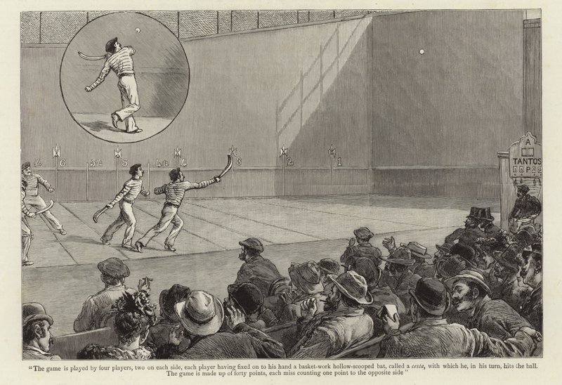 Juego de pelota de English School
