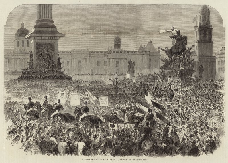 La visita de Garibaldi a Londres de English School
