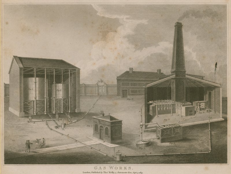 Obras de gas, Londres de English School