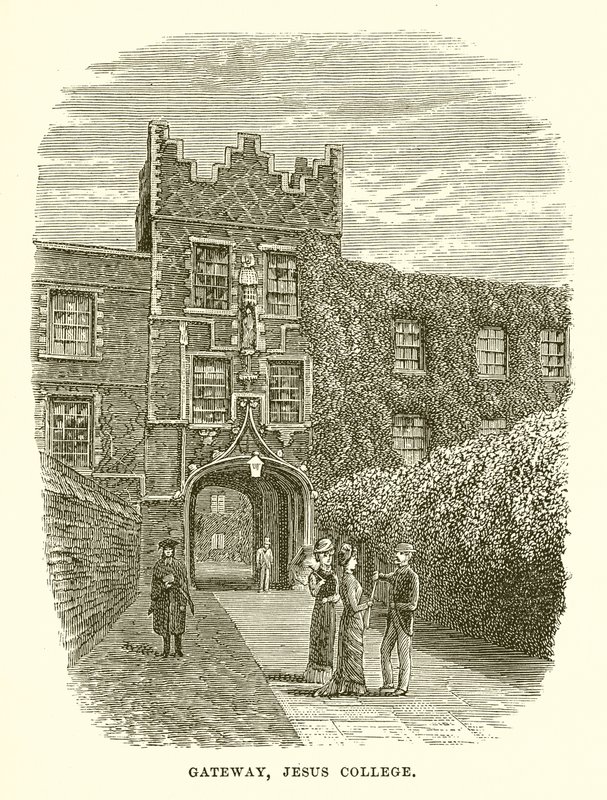 Puerta, Jesus College de English School