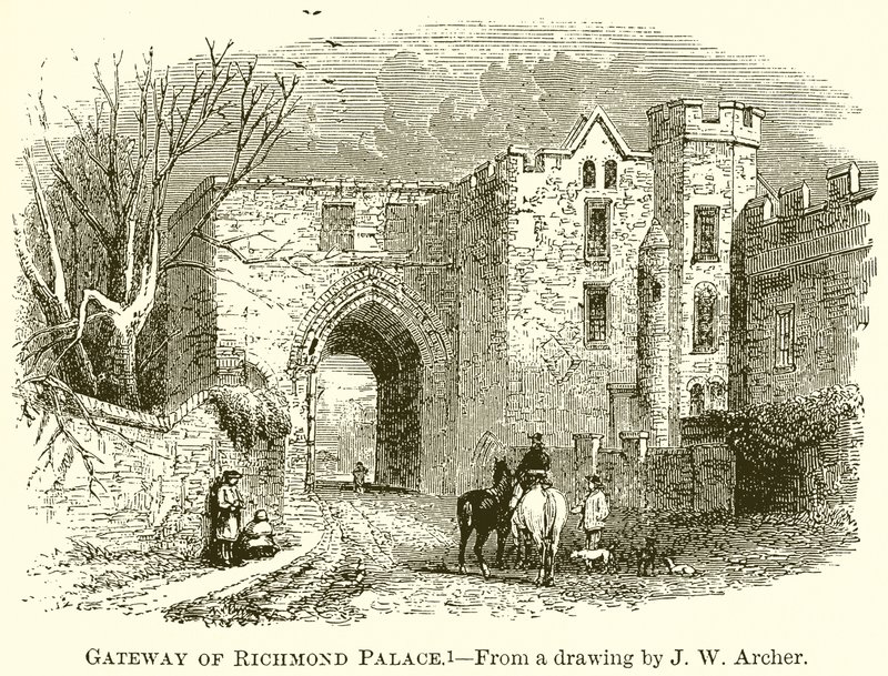 Puerta del Palacio de Richmond de English School