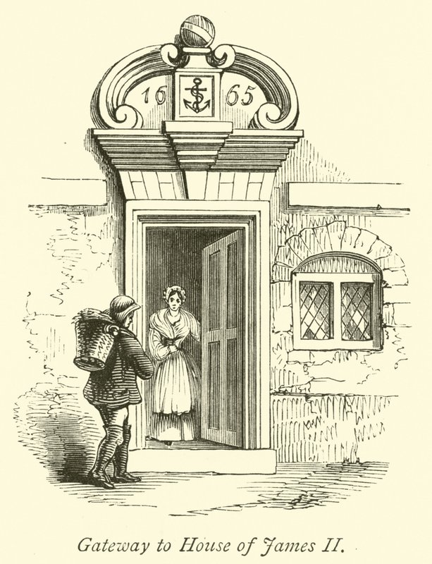 Puerta de la Casa de Jacobo II de English School
