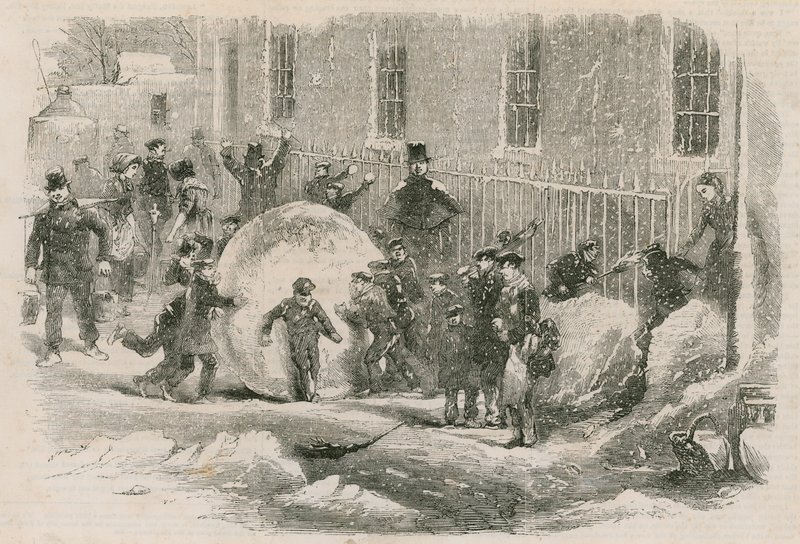 Reuniéndose a medida que avanza; o la bola de nieve monstruosa de English School