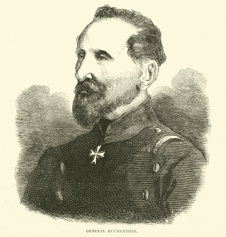 General Blumenthal, noviembre 1870 de English School
