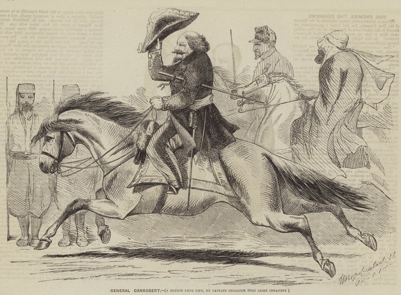 General Canrobert (grabado) de English School