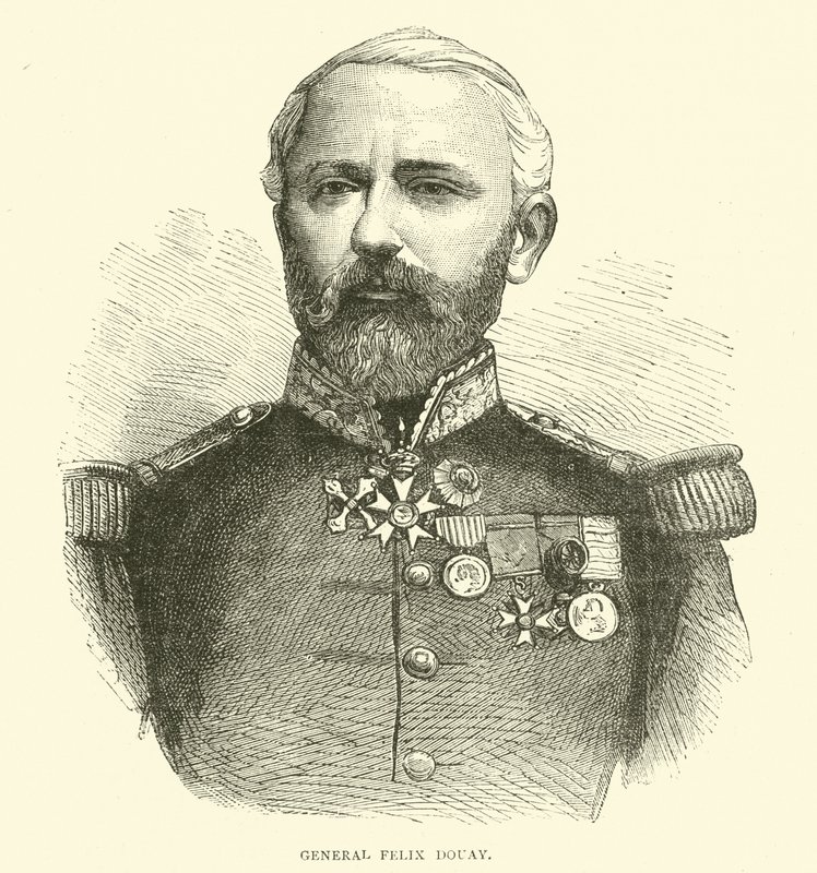 General Félix Douay, 1870 de English School