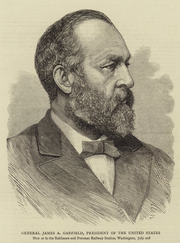 General James A Garfield, Presidente de los Estados Unidos de English School