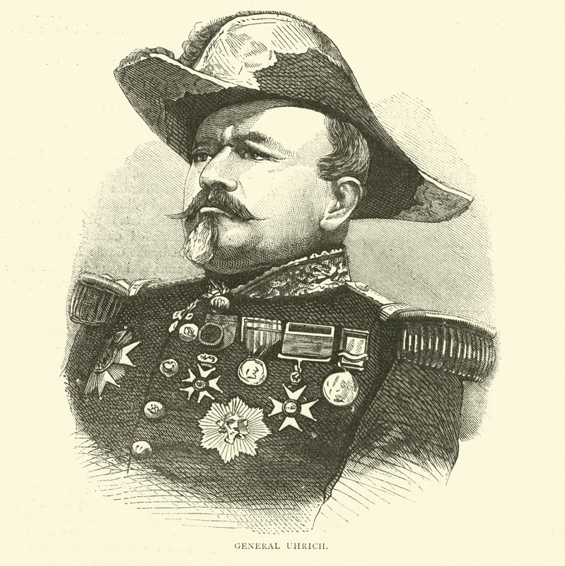 General Uhrich, septiembre 1870 de English School