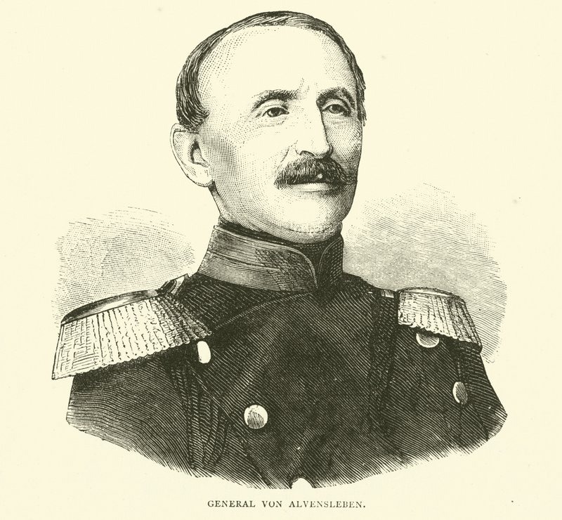 General Von Alvensleben, noviembre 1870 de English School