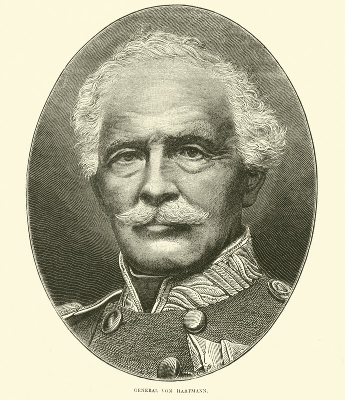 General Von Hartmann, octubre 1870 de English School