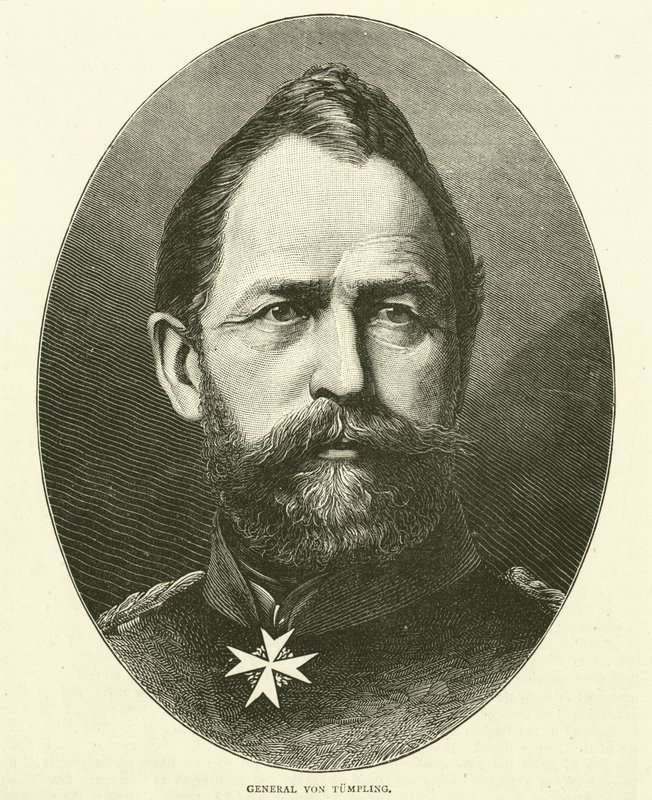 General Von Tumpling, diciembre 1870 de English School