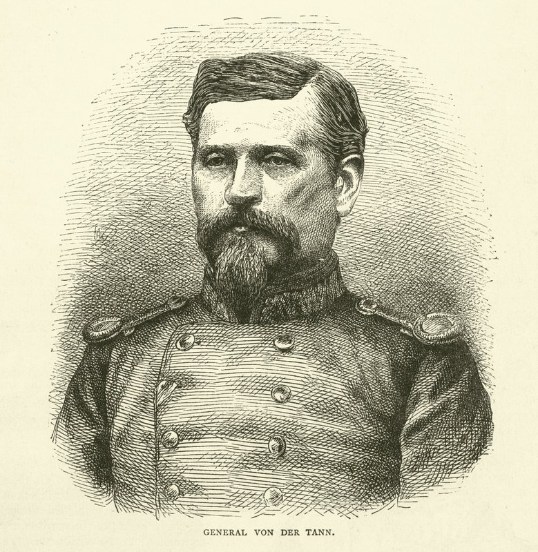 General Von der Tann, septiembre 1870 de English School