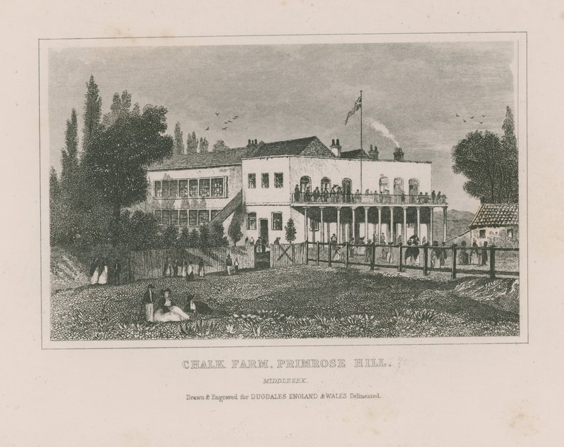Vista general de Chalk Farm de English School