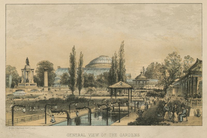 Vista general de los Jardines Hortícolas de English School
