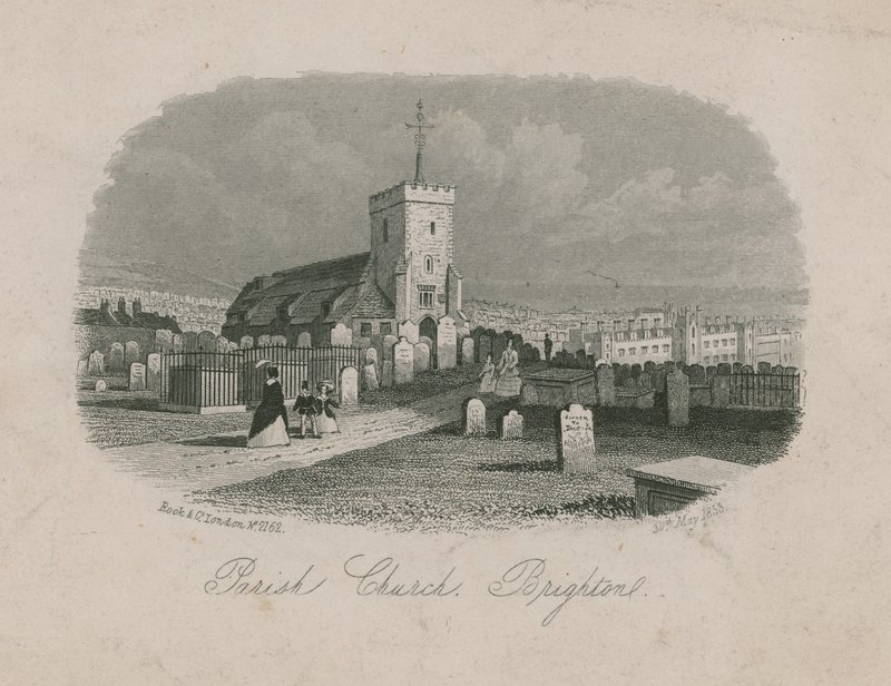 Vista general de la Iglesia Parroquial en Brighton de English School
