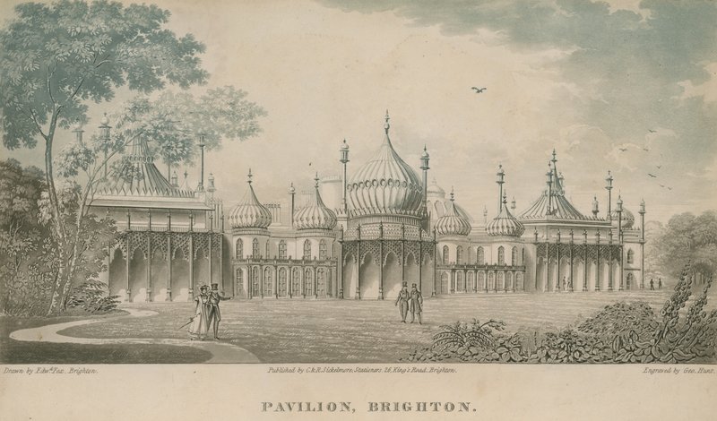Vista general del Pabellón Real en Brighton de English School