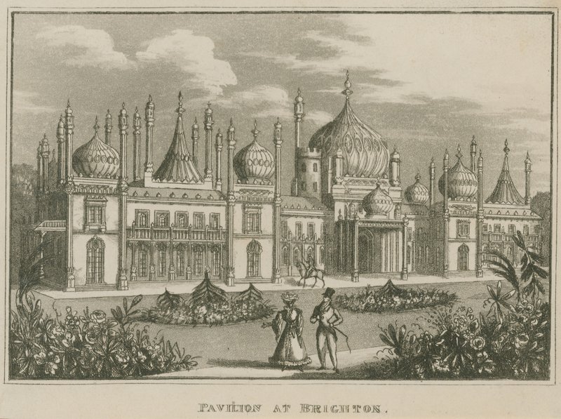 Vista general del Pabellón Real en Brighton de English School