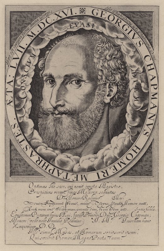 George Chapman, dramaturgo, traductor y poeta inglés de English School