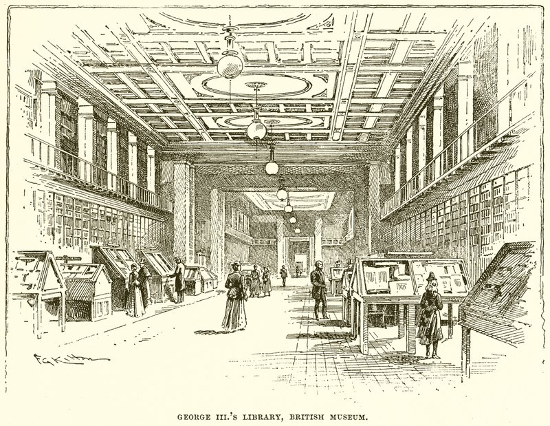 Biblioteca de Jorge III, Museo Británico de English School